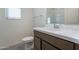 Clean bathroom with modern vanity and shower at 24144 W Gibson Ln, Buckeye, AZ 85326