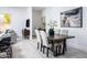 Bright dining area with wood table and modern chairs at 4050 N 12Th St # 7, Phoenix, AZ 85014