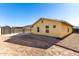 House exterior and backyard with gravel and block wall at 12640 W Florence St, Avondale, AZ 85323