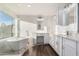 Luxurious bathroom with marble tile and double vanity at 16442 N 59Th Pl, Scottsdale, AZ 85254