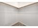 Neutral walk-in closet with carpet and a single hanging rod at 1778 S Saddle St, Gilbert, AZ 85233