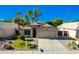 Charming single-Gathering home showcasing desert landscaping and a two-car garage at 1778 S Saddle St, Gilbert, AZ 85233