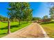 Well-maintained path winds through a lush park landscape at 3901 E Sagebrush St, Gilbert, AZ 85296