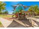 Modern playground with shade structures and nearby seating at 3901 E Sagebrush St, Gilbert, AZ 85296