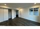 Spacious bedroom with closet and dark gray floors at 8050 E Tuckey Ln, Scottsdale, AZ 85250