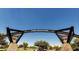 Tempe Beach Park welcome sign on a clear sunny day, blue sky and lush green trees at 524 S Allred Dr, Tempe, AZ 85288