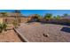 Large backyard with gravel and rock landscaping at 7313 N 69Th Ave, Glendale, AZ 85303