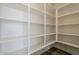 Spacious walk-in pantry with ample shelving for organized storage at 3247 W Garnet St, San Tan Valley, AZ 85144