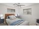 Inviting bedroom with a double bed, stylish decor, lots of natural light, creating a relaxing space at 517 W 17Th St, Tempe, AZ 85281