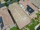 Aerial view highlighting the home's layout and nearby amenities at 10605 E Monterey Ave, Mesa, AZ 85209