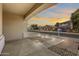 Covered front porch with view of neighborhood at 14953 W Cortez St, Surprise, AZ 85379