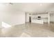 Modern kitchen with white cabinets and a large island at 4045 S 177Th Ln, Goodyear, AZ 85338