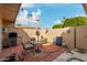 Private patio with seating area, perfect for outdoor dining at 13428 N Hawthorn Dr, Sun City, AZ 85351