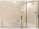 Bathroom with soaking tub and separate walk-in shower at 2121 W Tallgrass Trl # 126, Phoenix, AZ 85085