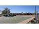 Community basketball court with lines and hoop at 40160 W Mary Lou Dr, Maricopa, AZ 85138