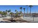 Relaxing pool area with a gazebo and surrounding landscaping at 40160 W Mary Lou Dr, Maricopa, AZ 85138