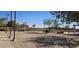 Outdoor volleyball court with sand at 40160 W Mary Lou Dr, Maricopa, AZ 85138