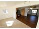 Open dining area adjacent to kitchen and living room at 1915 E Palmcroft Dr, Tempe, AZ 85282