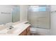 A bathroom featuring a shower and a sink and vanity at 11260 N 92Nd St # 1080, Scottsdale, AZ 85260