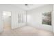 A bright bedroom with great natural light and an attached closet at 11260 N 92Nd St # 1080, Scottsdale, AZ 85260