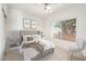 Charming bedroom featuring tufted headboard, soft textures, and natural light at 11260 N 92Nd St # 1080, Scottsdale, AZ 85260