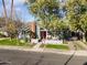 Gray house with red door, landscaping, and driveway at 14 E 14Th St, Tempe, AZ 85281