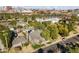 Aerial view of the home and its surrounding neighborhood at 14 E 14Th St, Tempe, AZ 85281