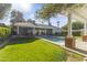 Landscaped backyard with a refreshing pool at 14 E 14Th St, Tempe, AZ 85281