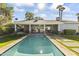 Stunning pool and patio area with inviting backyard at 14 E 14Th St, Tempe, AZ 85281