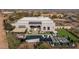 Aerial view of a luxurious home with a pool and expansive backyard at 17213 E Morning Vista Ct, Rio Verde, AZ 85263