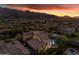 Luxury home with pool, mountain views, and stunning sunset at 2322 E Samantha Way, Phoenix, AZ 85042