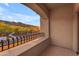 Private balcony overlooking mountain views at 2322 E Samantha Way, Phoenix, AZ 85042