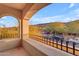 Balcony with mountain and neighborhood views at 2322 E Samantha Way, Phoenix, AZ 85042