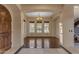 Elegant dining room featuring hardwood floors and a chandelier at 2322 E Samantha Way, Phoenix, AZ 85042