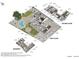 Detailed floor plan showcasing layout with pool, balconies, and multiple living spaces at 2322 E Samantha Way, Phoenix, AZ 85042