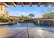 Luxury pool and spa with a covered bar and mountain views at 2322 E Samantha Way, Phoenix, AZ 85042