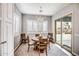 Casual dining area with sliding door access to the backyard at 2749 E Pearl St, Mesa, AZ 85213