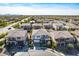 Aerial view of a residential neighborhood showcasing a variety of homes at 3943 E Canyon Pl, Chandler, AZ 85249