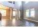 Formal dining room with hardwood floors and chandelier at 3943 E Canyon Pl, Chandler, AZ 85249