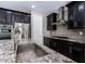 Modern kitchen with stainless steel sink and pantry at 3943 E Canyon Pl, Chandler, AZ 85249