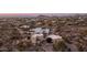 Luxury home nestled in a mountain community, aerial view at 8540 E Mcdowell Rd # 121, Mesa, AZ 85207