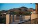 Stunning mountain views from this private balcony at 8540 E Mcdowell Rd # 121, Mesa, AZ 85207