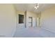 Bedroom with a closet with sliding doors and a window with blinds for natural light at 20856 E Arroyo Verde Dr, Queen Creek, AZ 85142