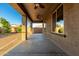 Covered patio with ceiling fans, perfect for outdoor entertaining and relaxation at 20856 E Arroyo Verde Dr, Queen Creek, AZ 85142