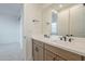 Modern bathroom with double vanity and sleek fixtures at 12028 N Luckenbach St, Surprise, AZ 85388