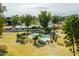 Aerial view of community pool and surrounding landscape at 15233 N 5Th Ave, Phoenix, AZ 85023