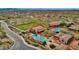 Aerial view of community pool and recreation area at 17408 N 96Th Way, Scottsdale, AZ 85255