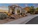 Stunning desert contemporary home with landscaped front yard and mountain views at 17408 N 96Th Way, Scottsdale, AZ 85255