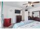 Bright bedroom with a comfortable bed and ample closet space at 306 N 21St Cir, Coolidge, AZ 85128