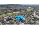 Aerial view of a modern home under construction in a hillside community at 9609 N Palisades Blvd, Fountain Hills, AZ 85268